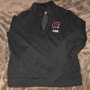 PINK Badger Half Zip